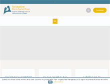 Tablet Screenshot of buonsamaritano.com